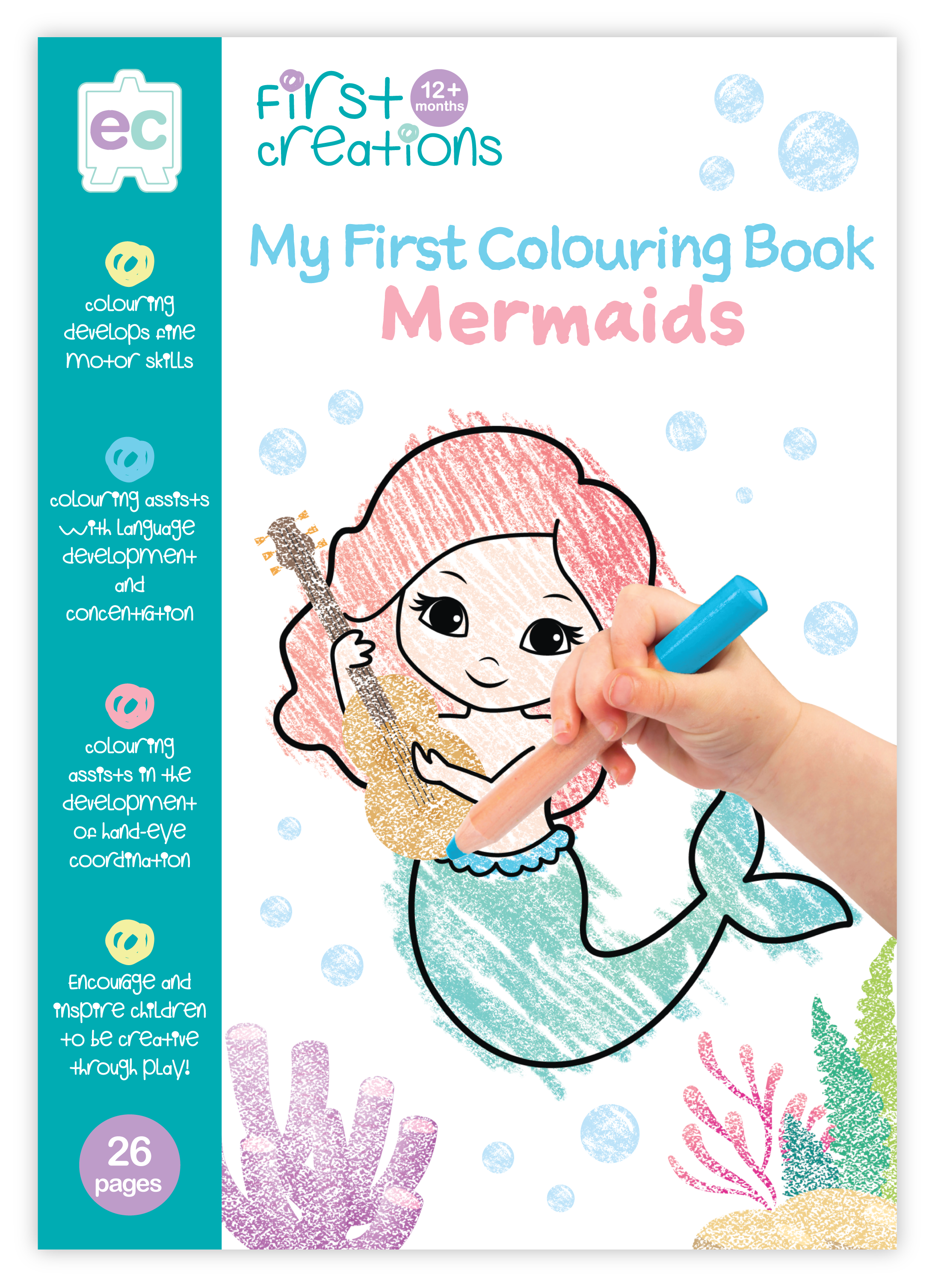 My First Colouring Book - Mermaids