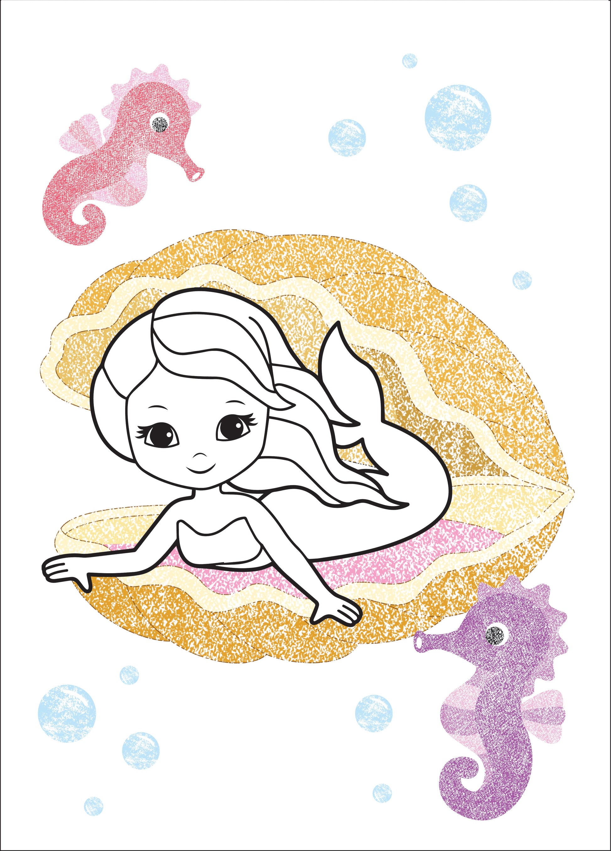 My First Colouring Book - Mermaids