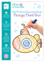 My First Colouring Book - Things That Go!