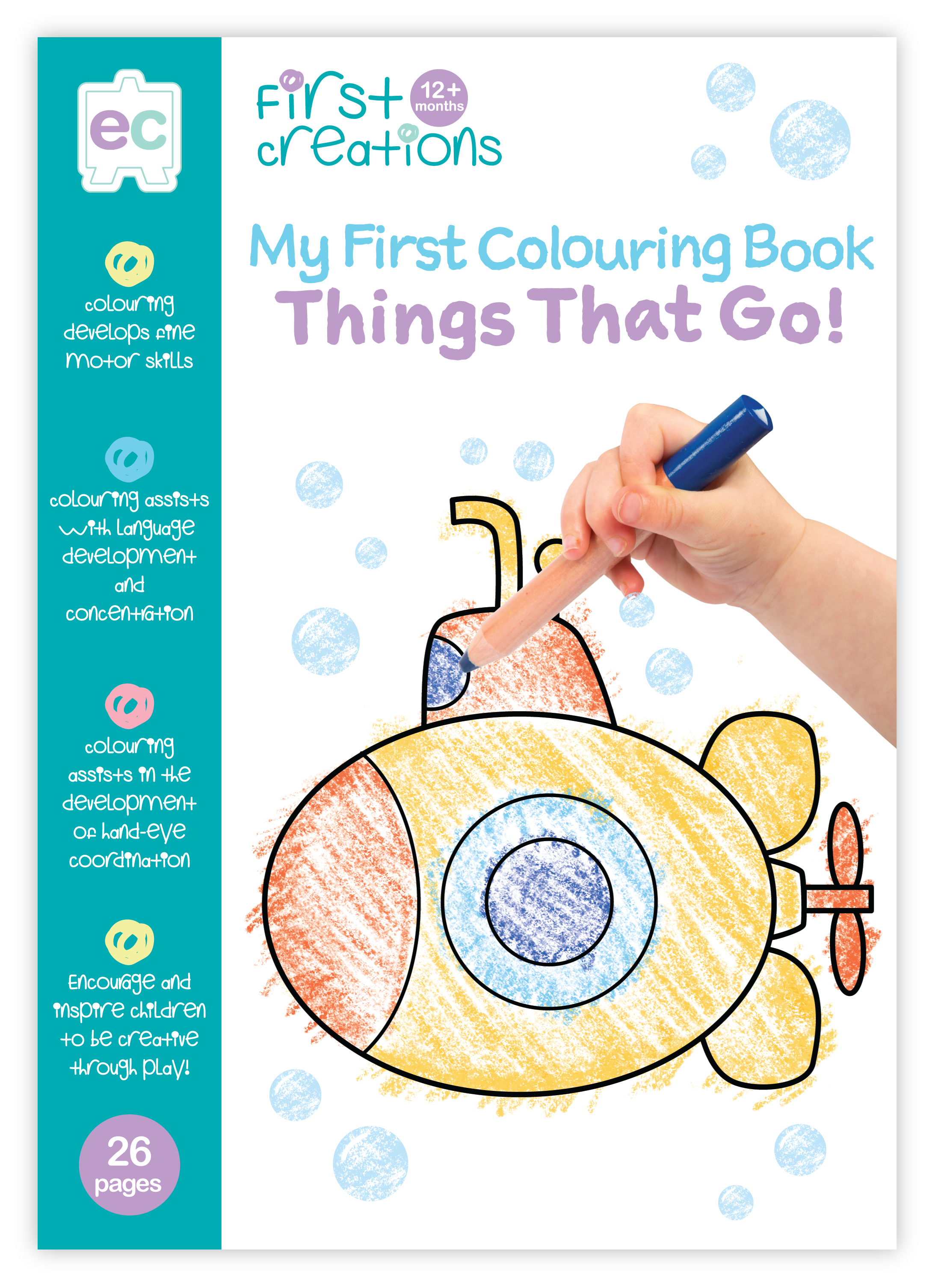 My First Colouring Book - Things That Go!