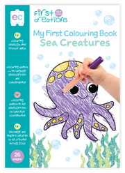 My First Colouring Book - Sea Creatures