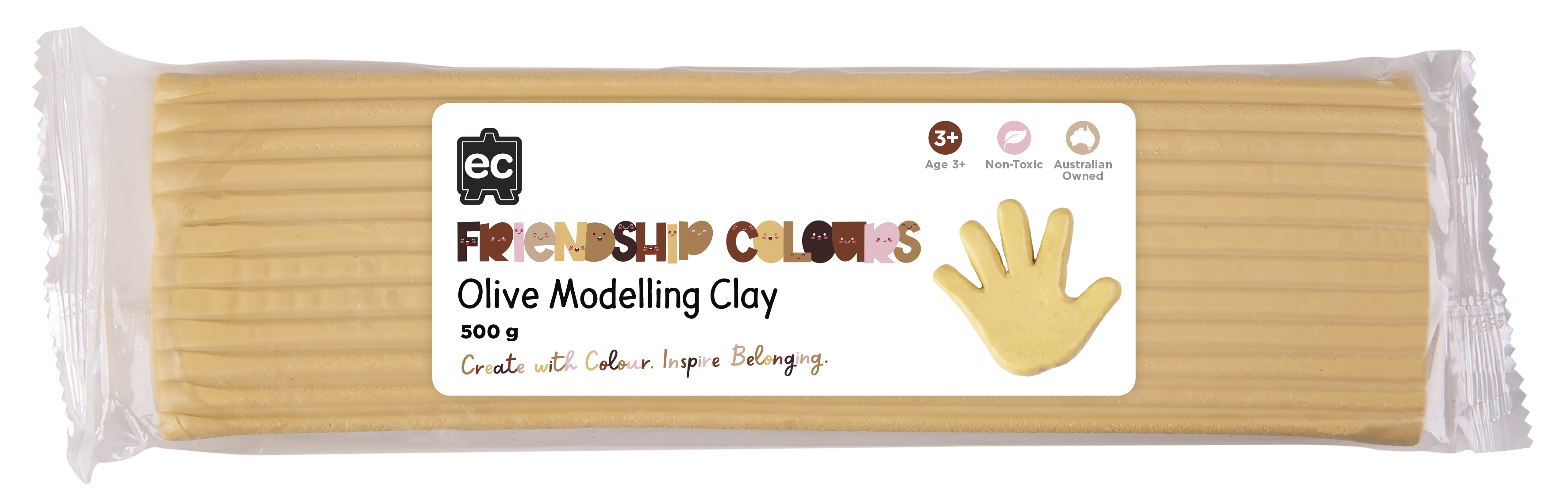 Friendship Colour Modelling Clay 500g