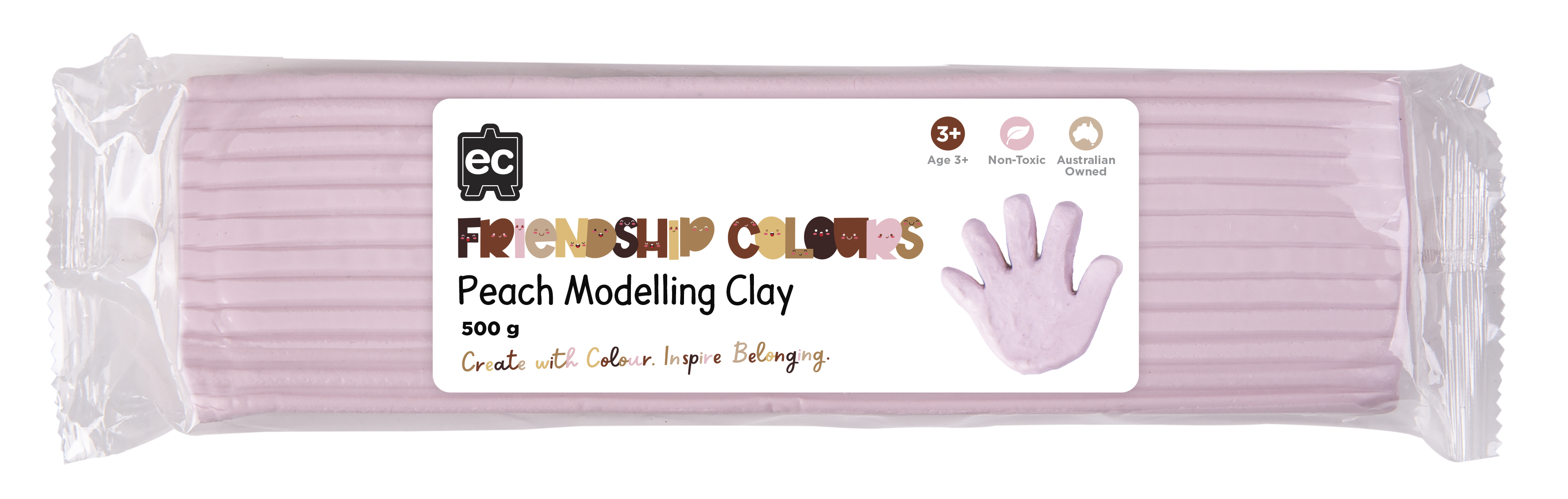 Friendship Colour Modelling Clay 500g