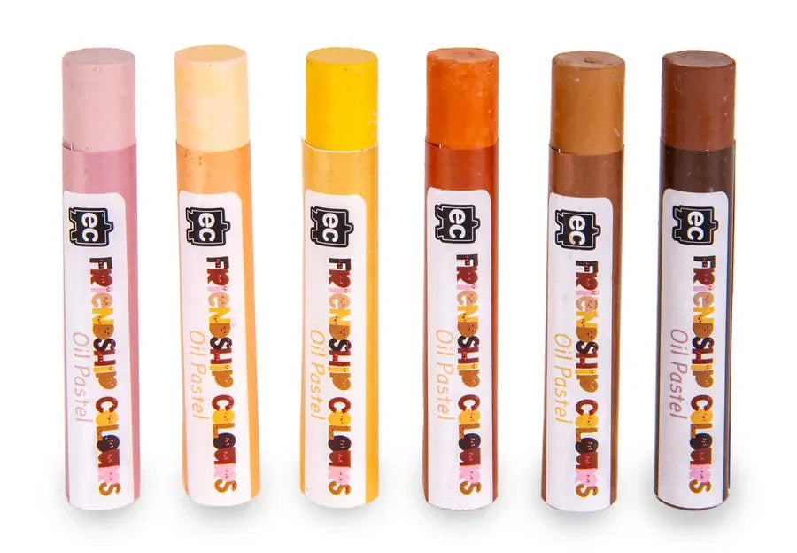 Friendship Colours Oil Pastels - Pack of 12