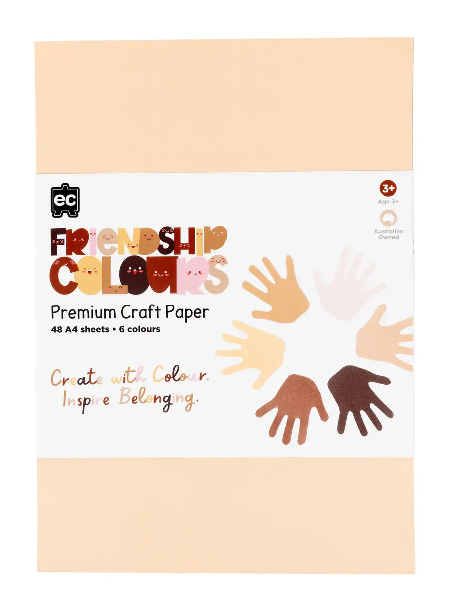 Friendship Colour Premium Craft Paper A4