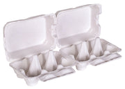 Hygienic Egg Cartons Pack 24 - White