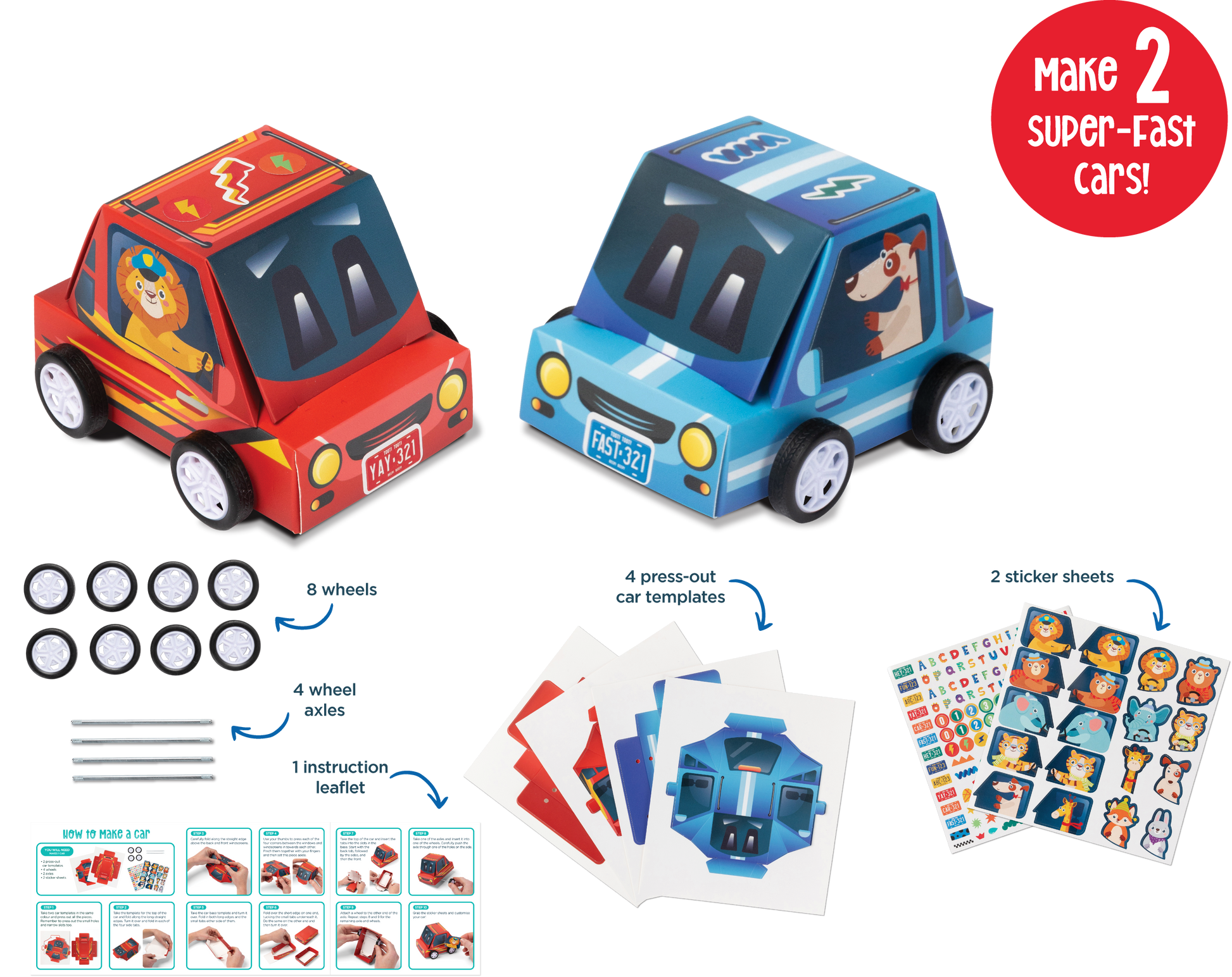 Imagine, Make & Play Racing Cars