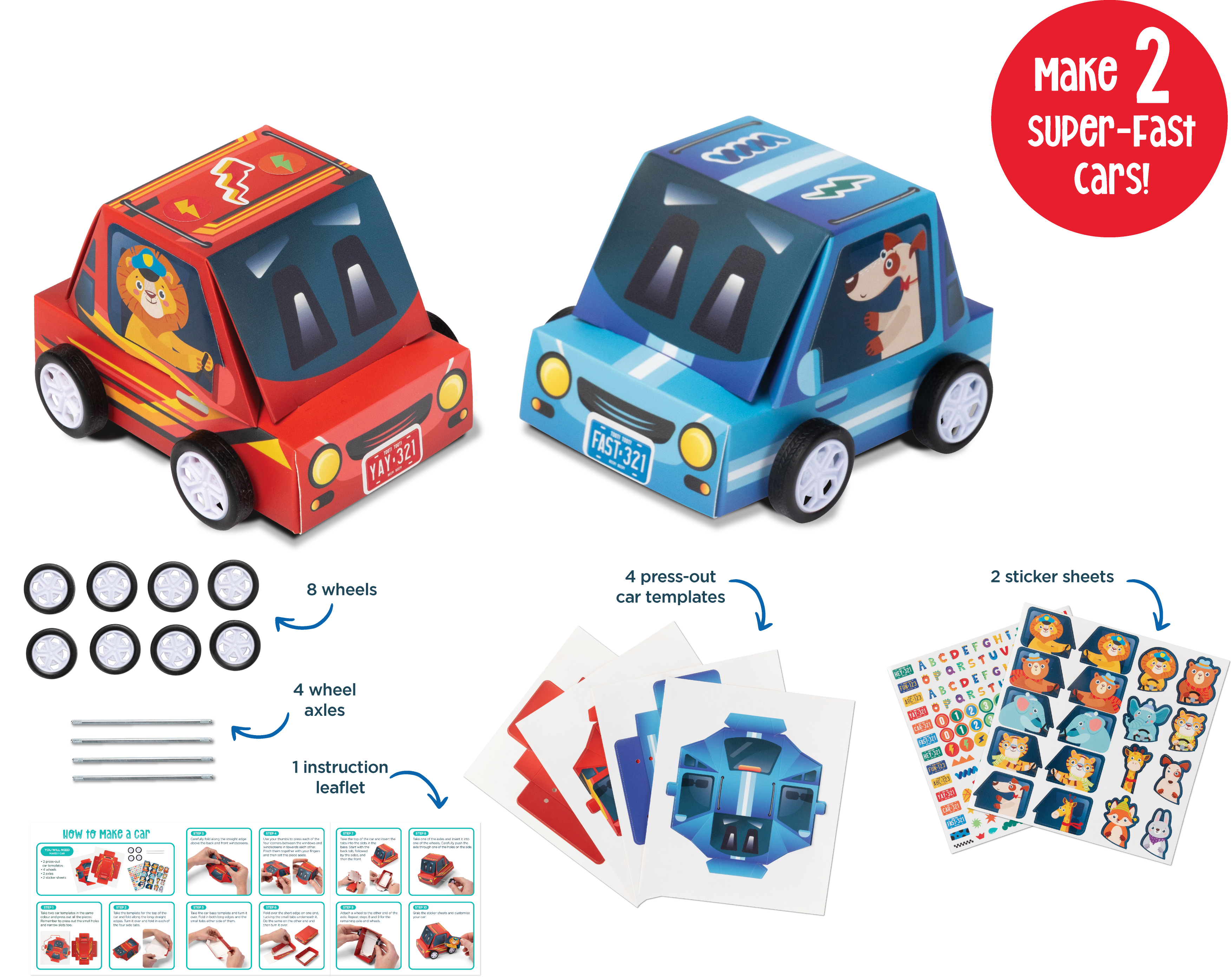 Imagine, Make & Play Racing Cars
