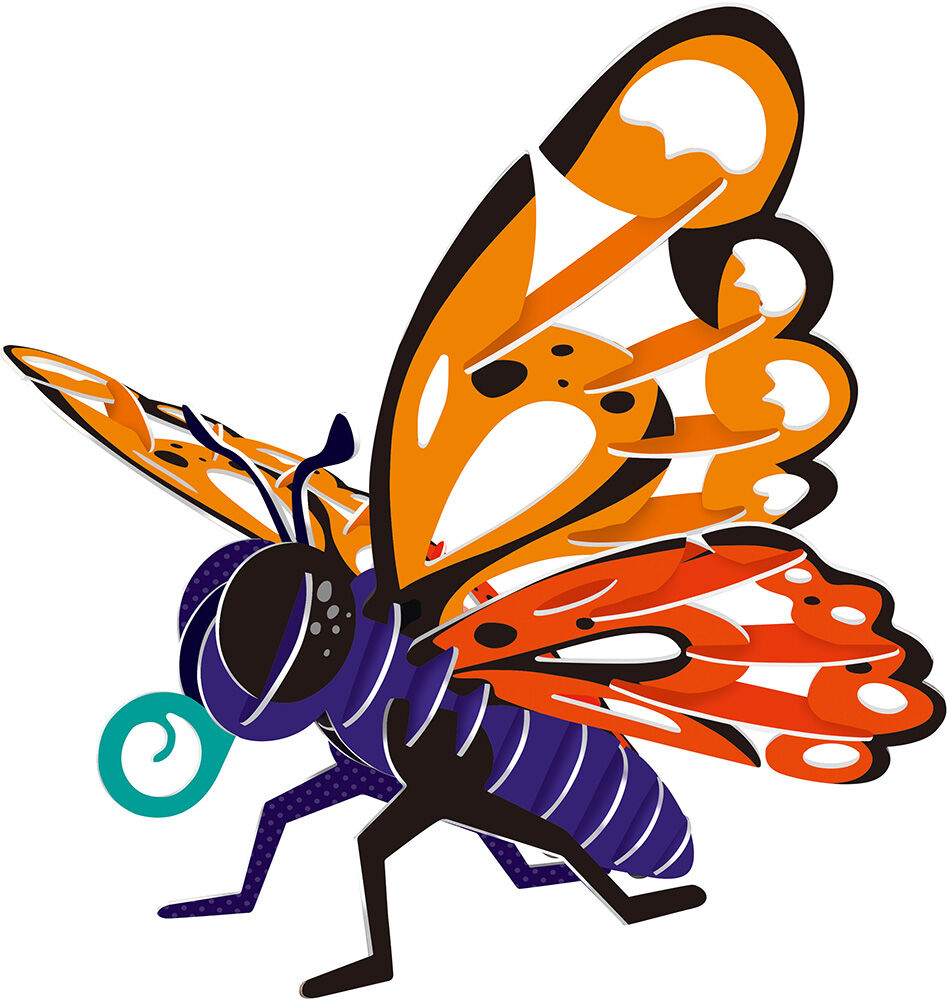 Giant 3D Puzzle - Beautiful Butterfly