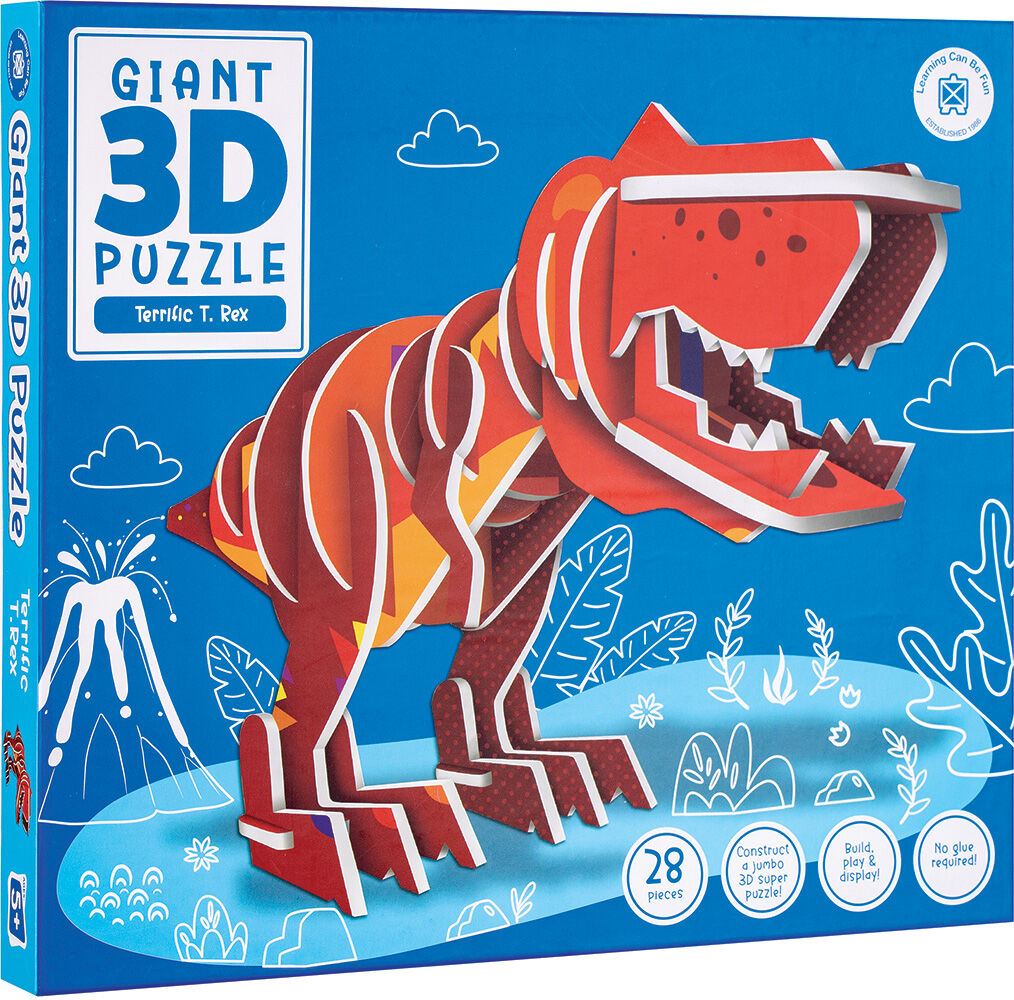 Giant 3D Puzzle -  Terrific T. Rex