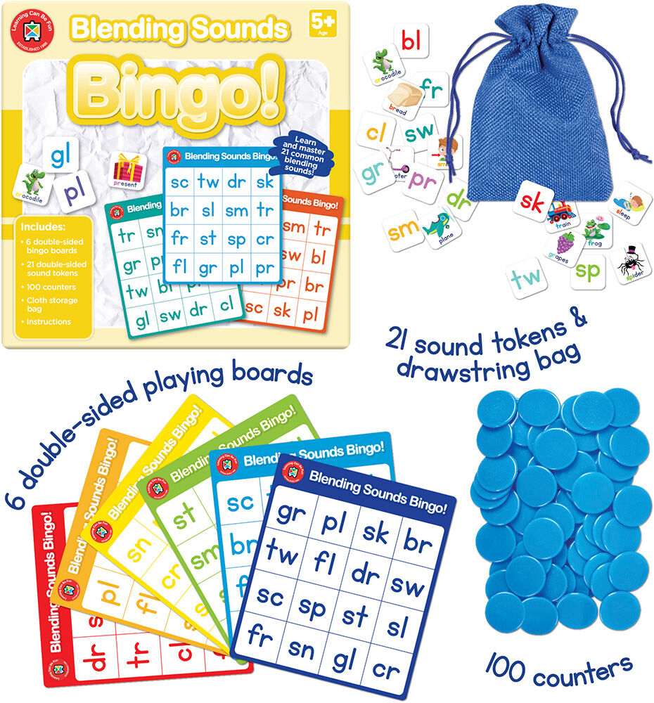 Blending Sounds Bingo