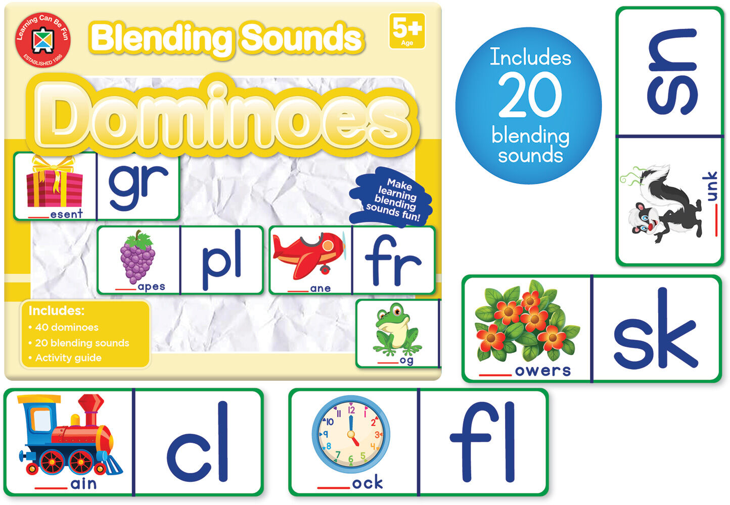 Blending Sounds Dominoes