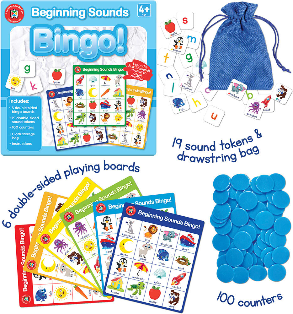 Beginning Sounds Bingo