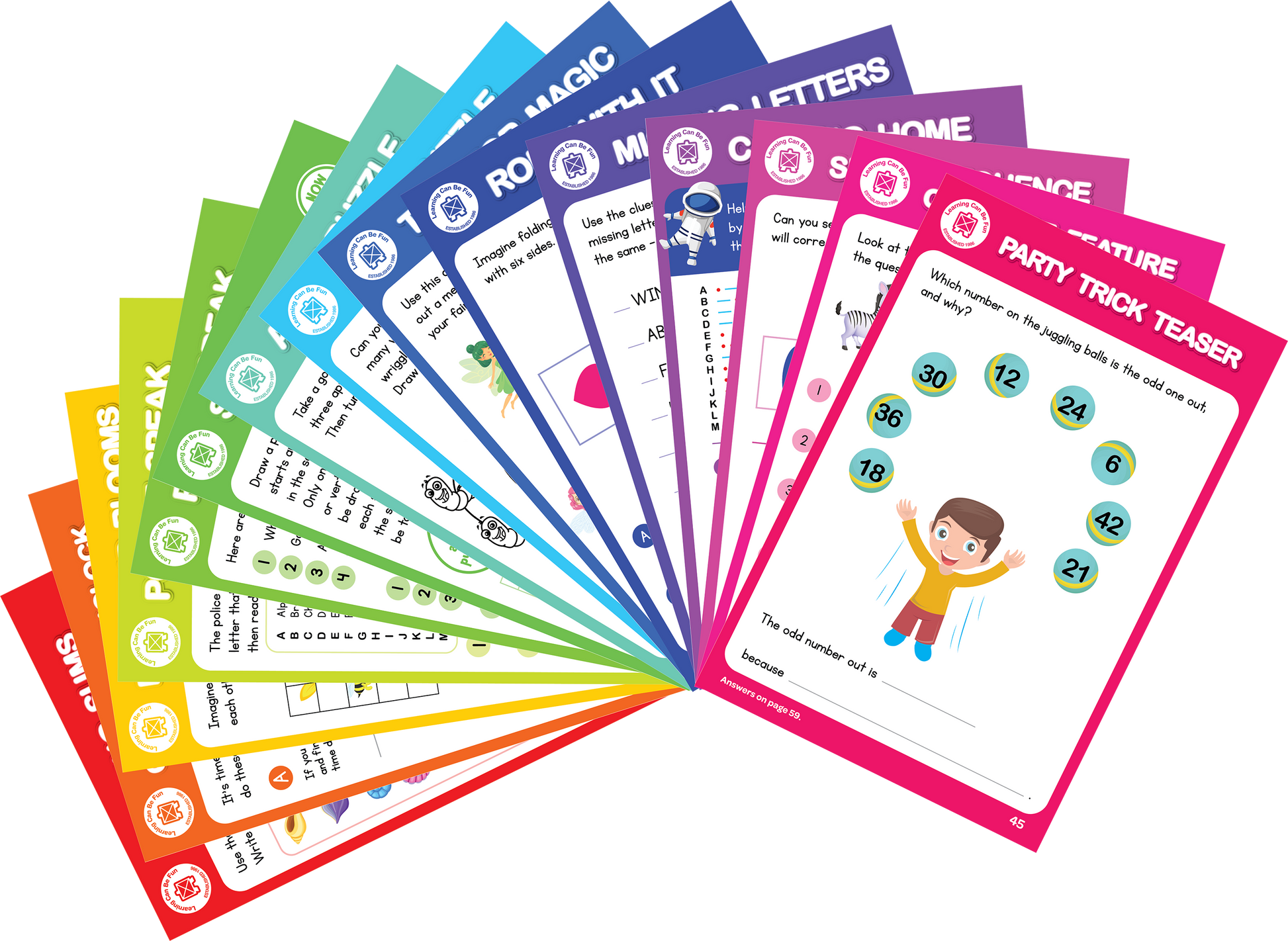 Brain Teasers! Activity Pad
