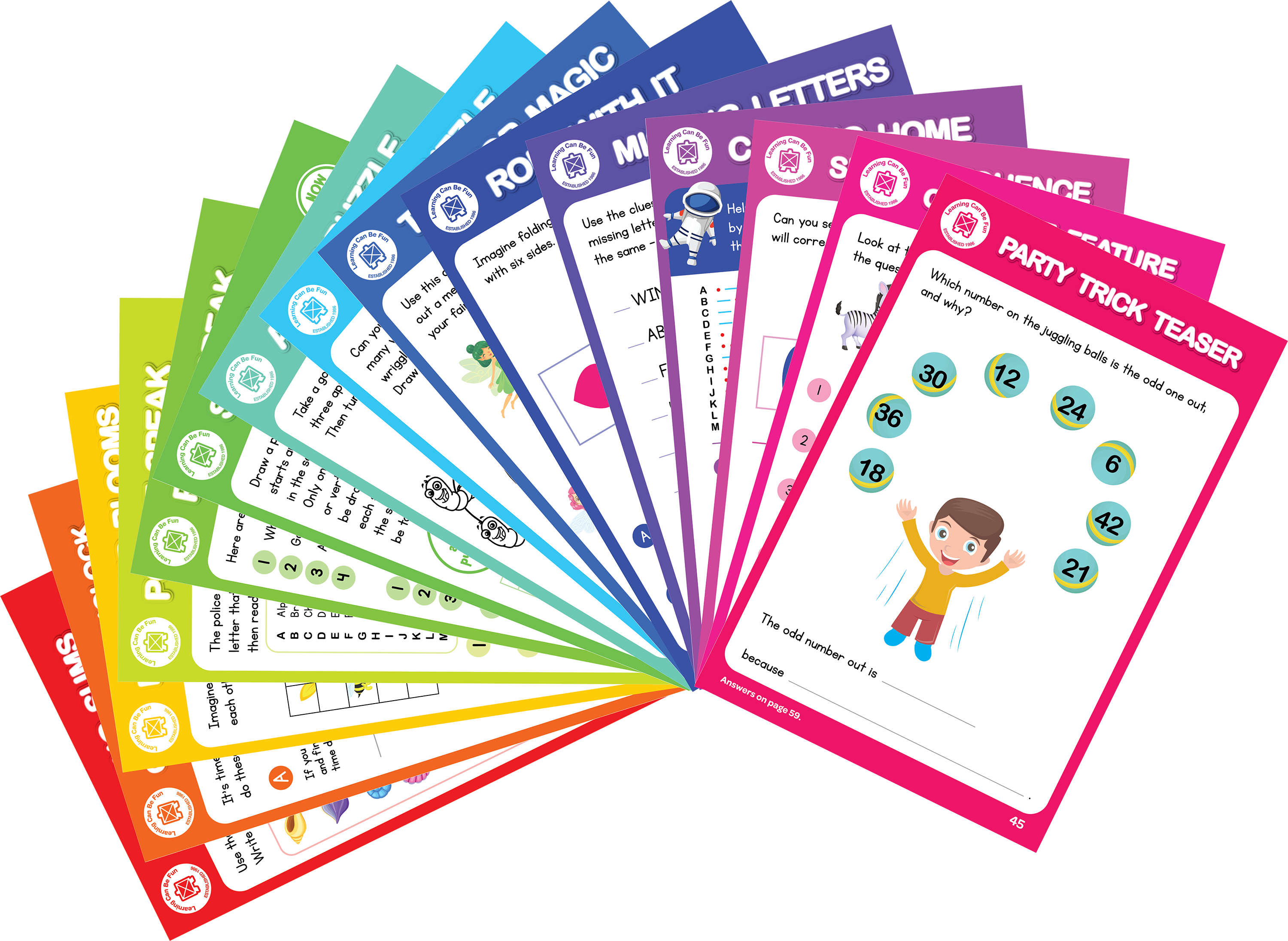 Brain Teasers! Activity Pad