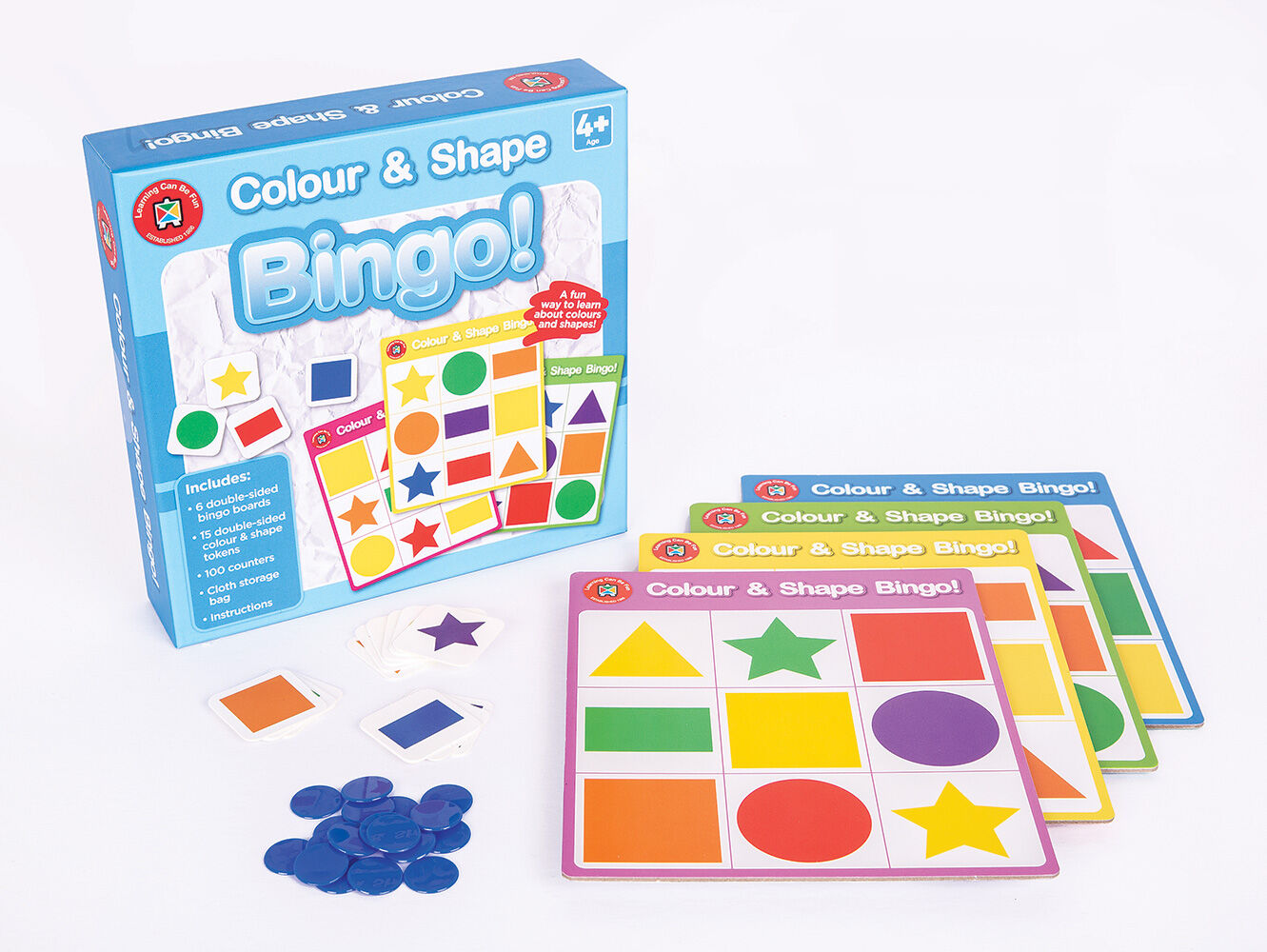 Colour & Shape Bingo
