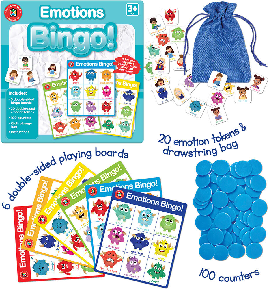Emotions Bingo