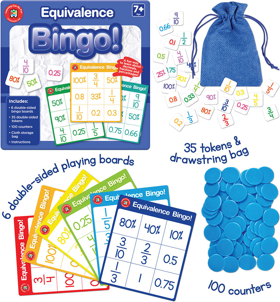 Equivalence Bingo