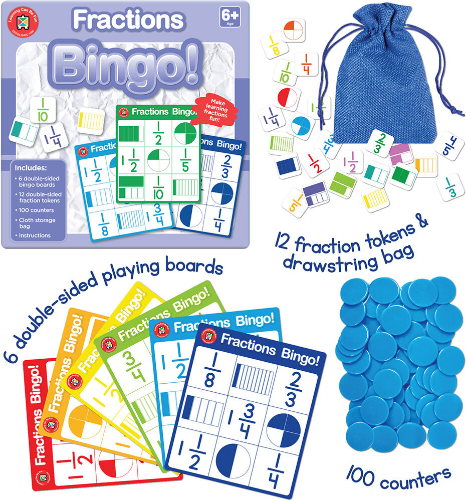 Fractions Bingo