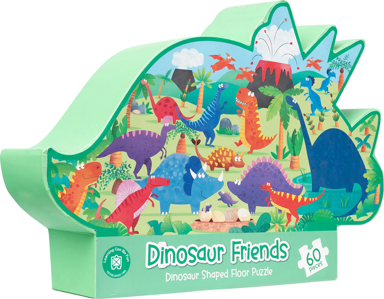 Dinosaur Friends Shaped Floor Puzzle