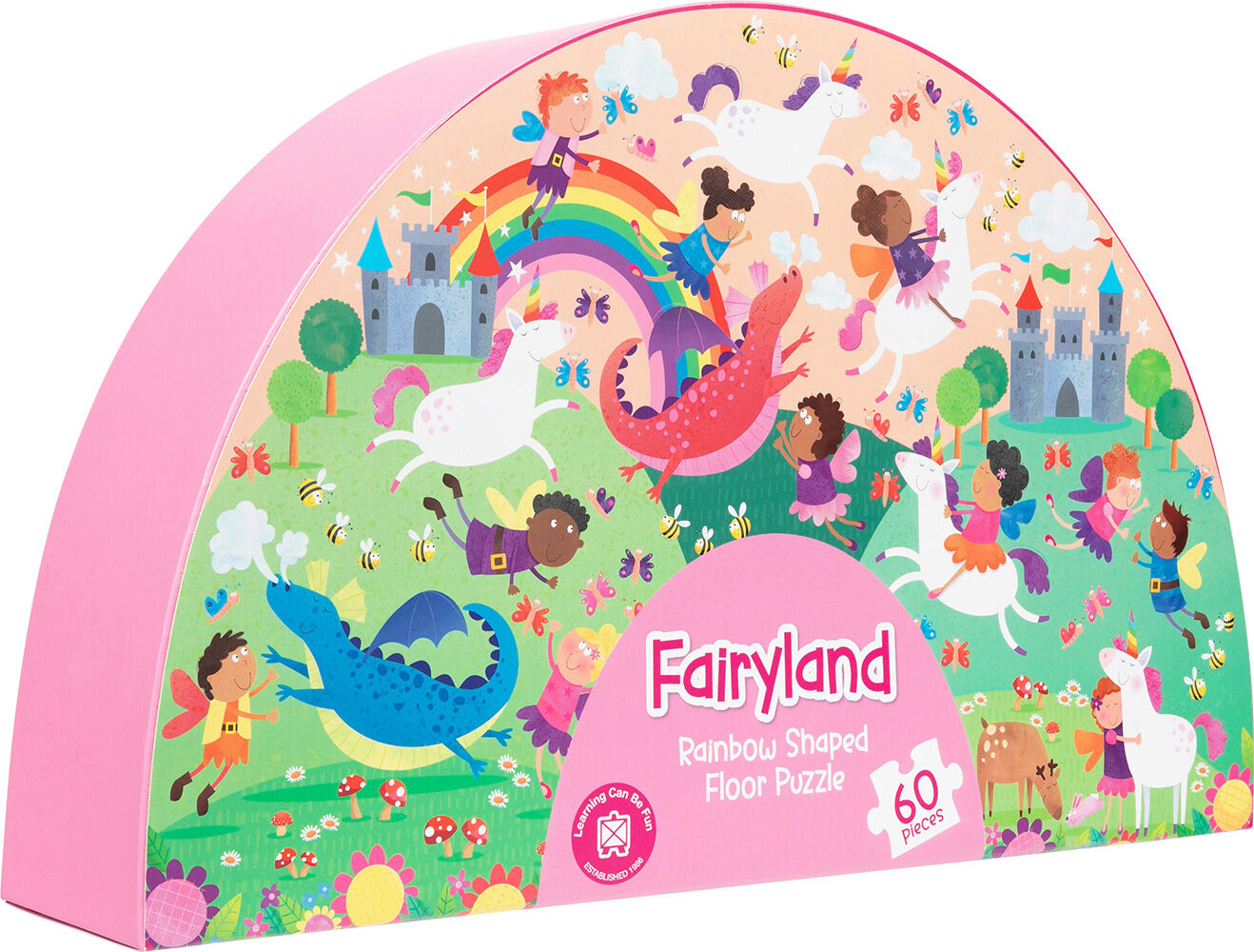 Fairyland: Rainbow Shaped Floor Puzzle