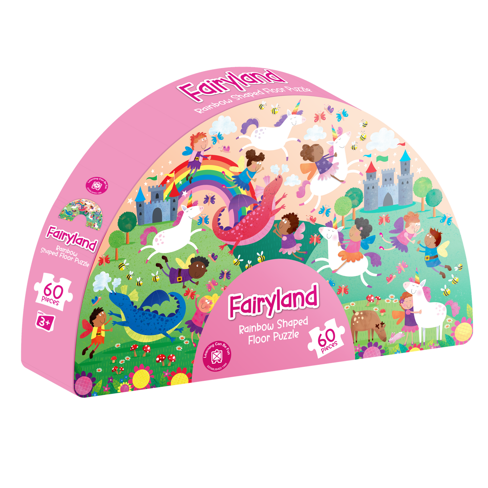 Fairyland: Rainbow Shaped Floor Puzzle