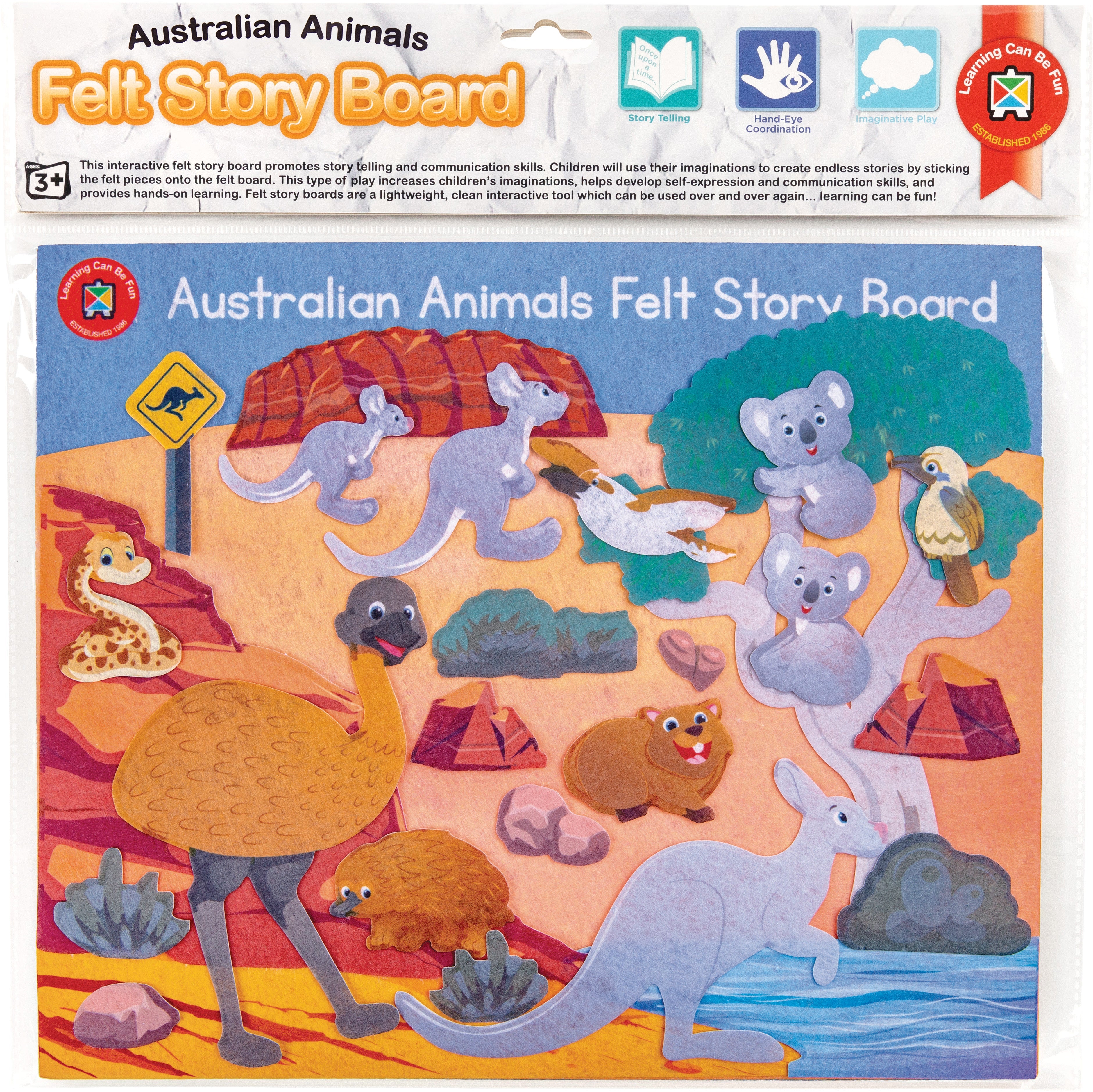 Felt Story Board - Australian Animals