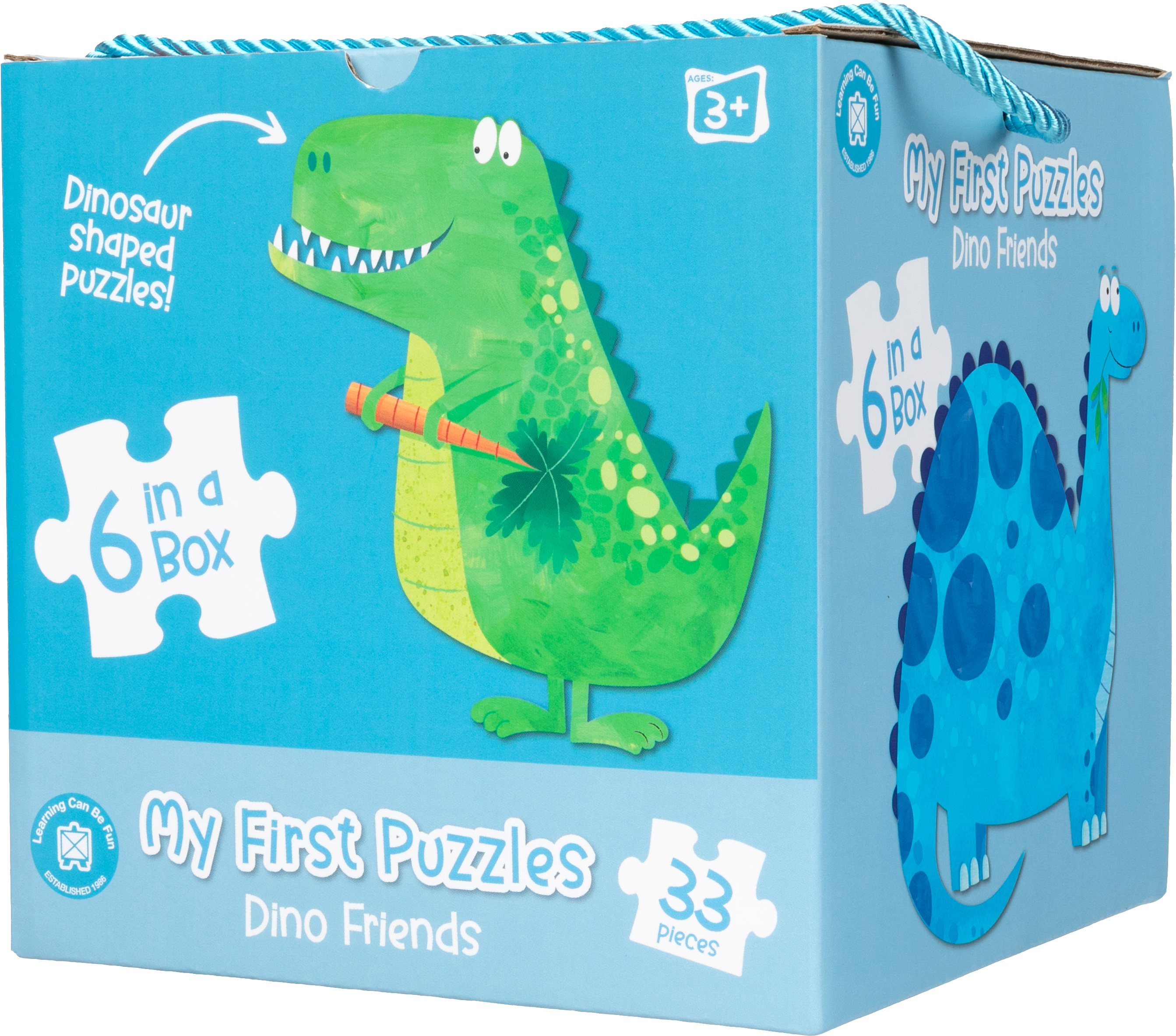My First Puzzles: Dino Friends