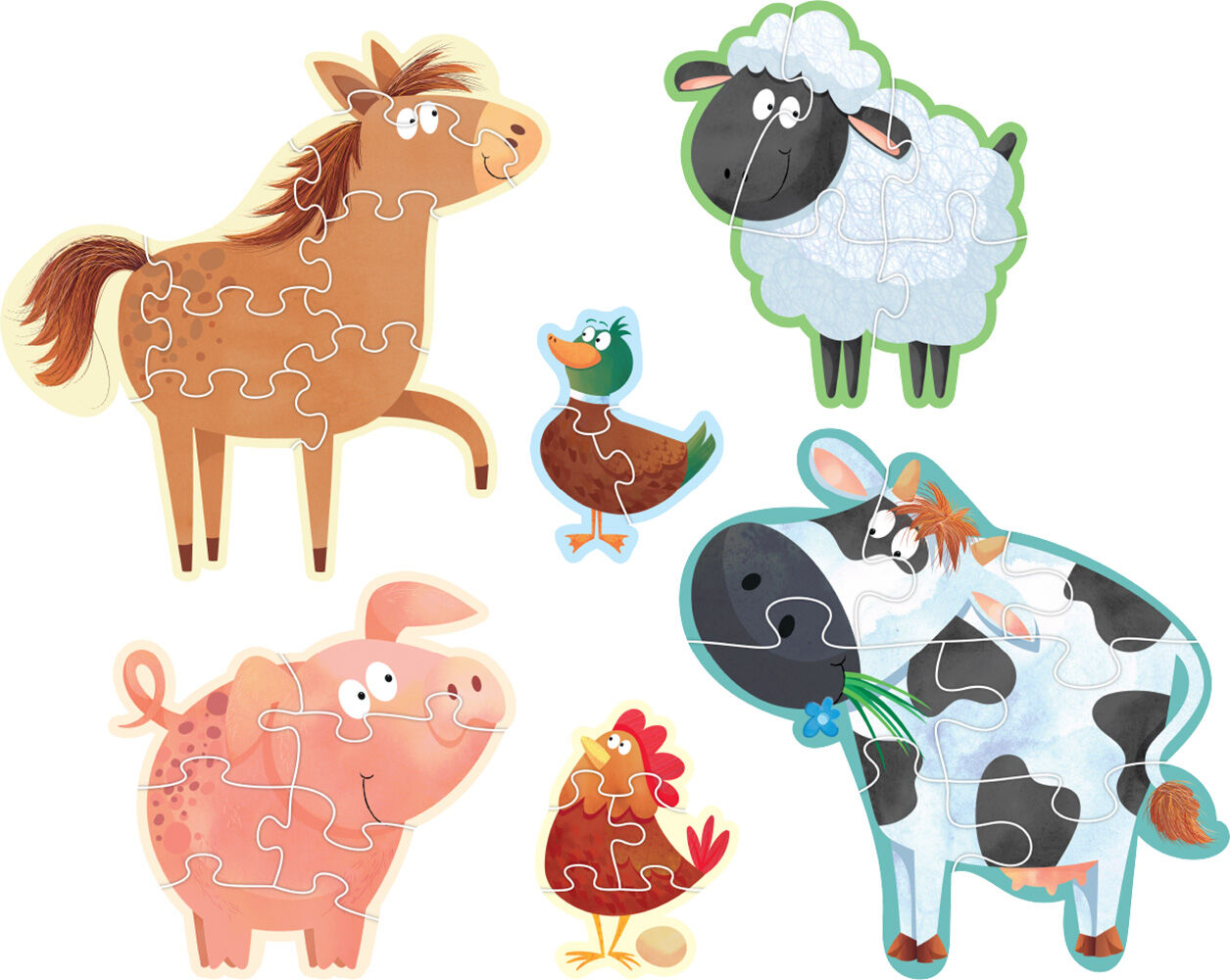 My First Puzzles: On the Farm
