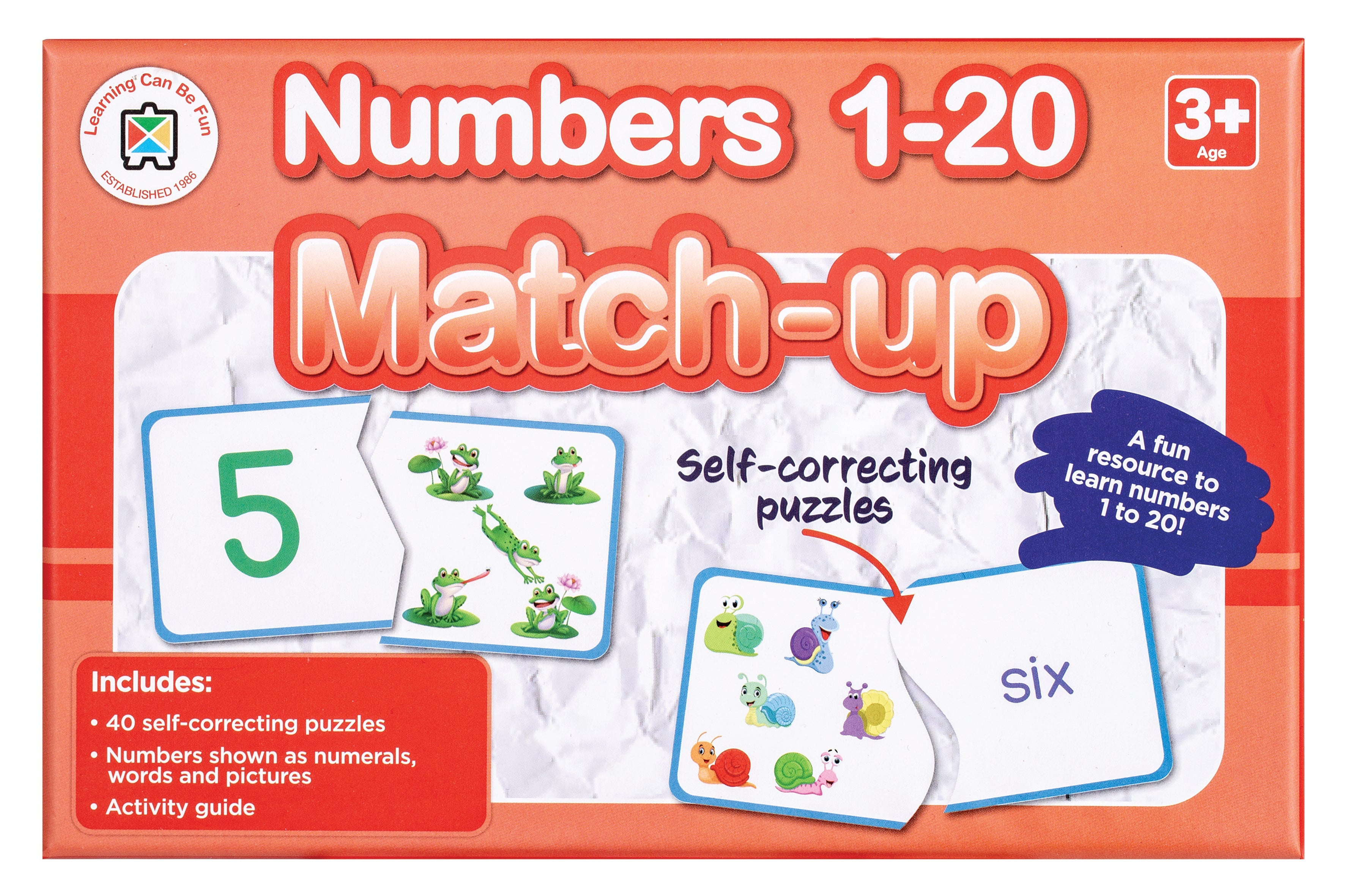 Numbers 1-20 Match-up