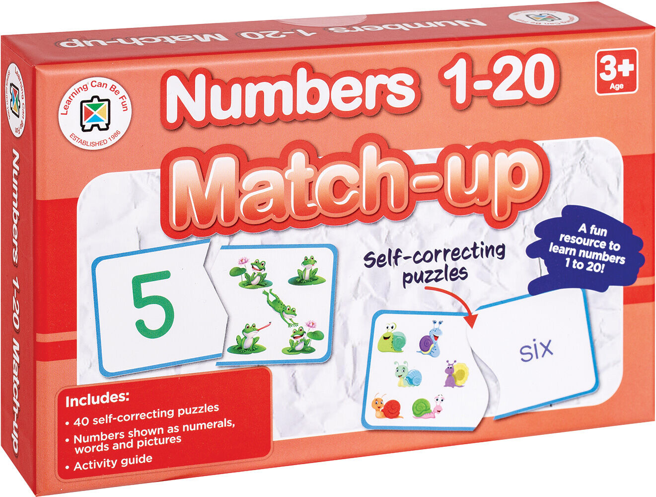 Numbers 1-20 Match-up