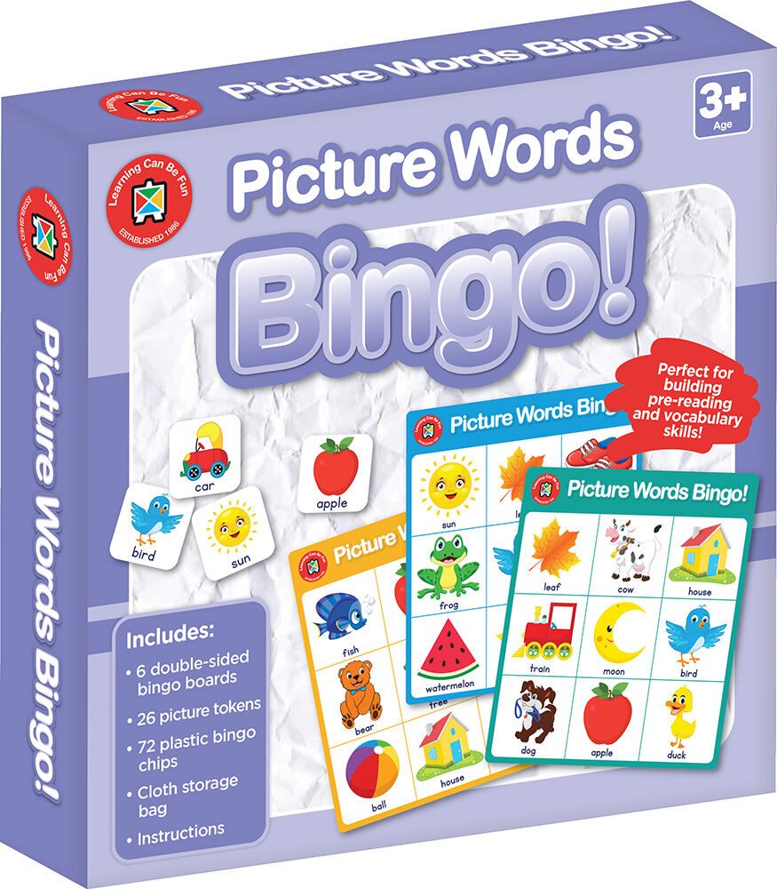 Picture Words Bingo