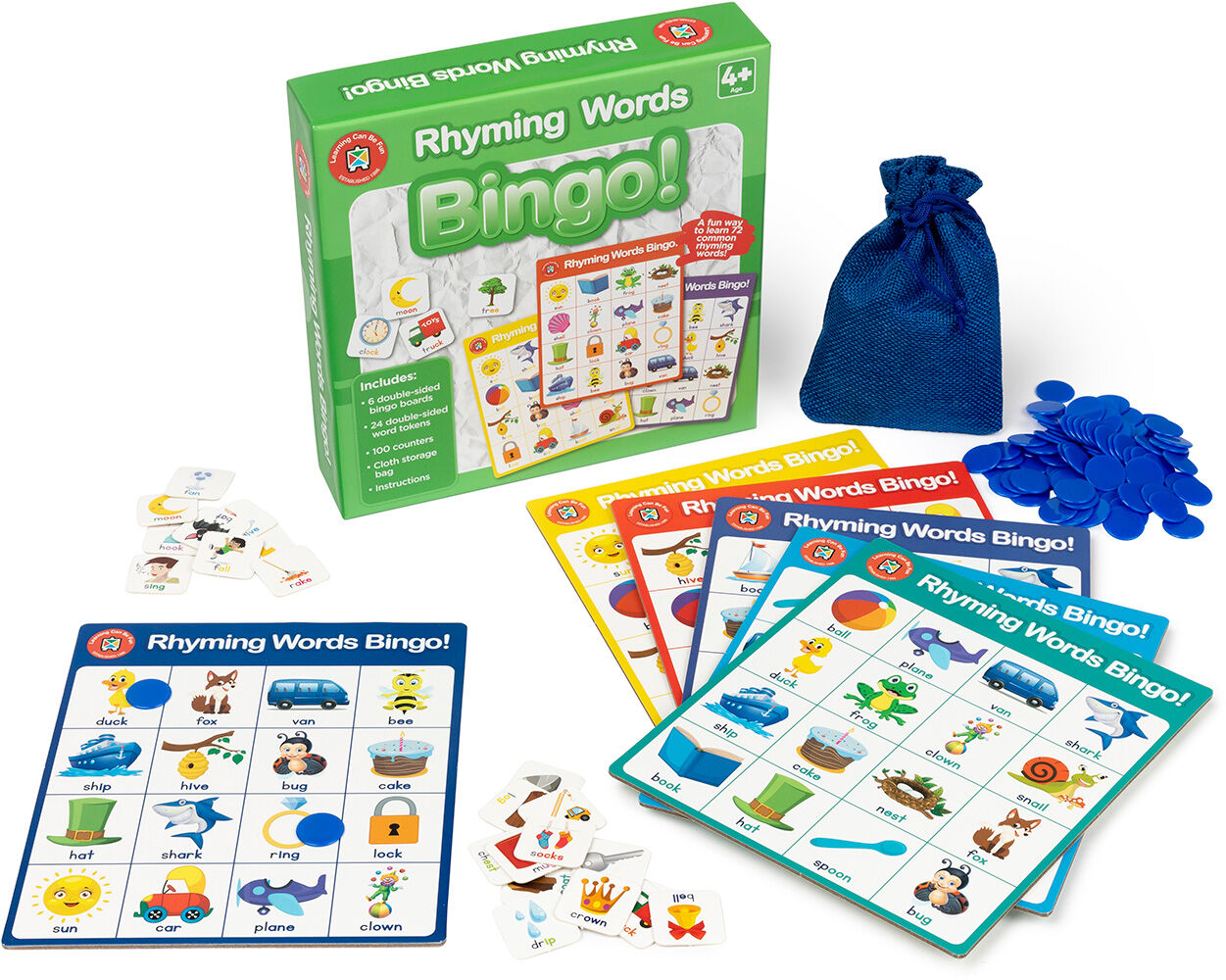 Rhyming Words Bingo