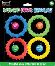 Textured Fidget Bracelets Set