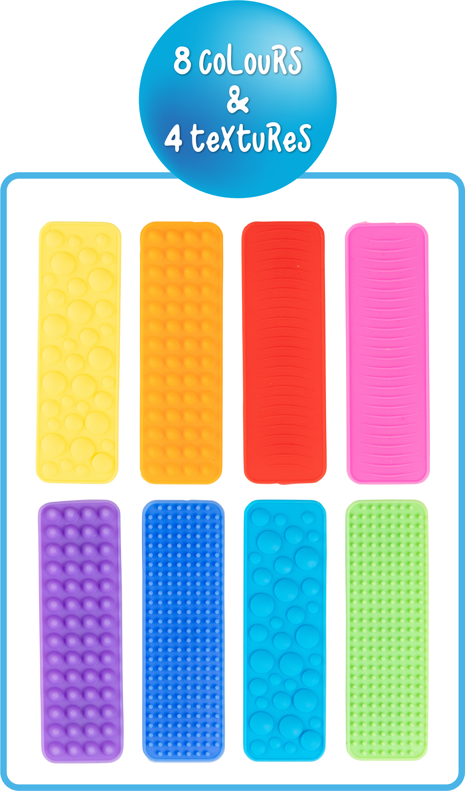 Textured Fidget Strips Set