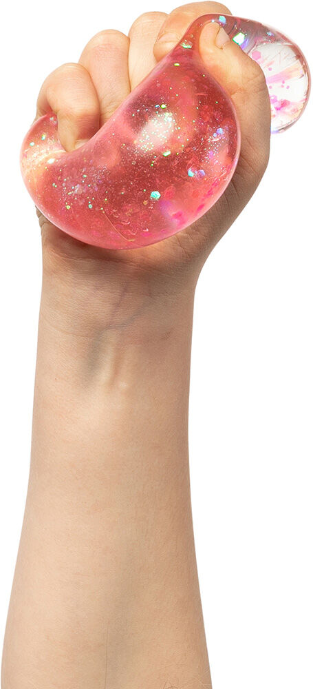 Galaxy Glitter Balls - Pink, Yellow & Purple