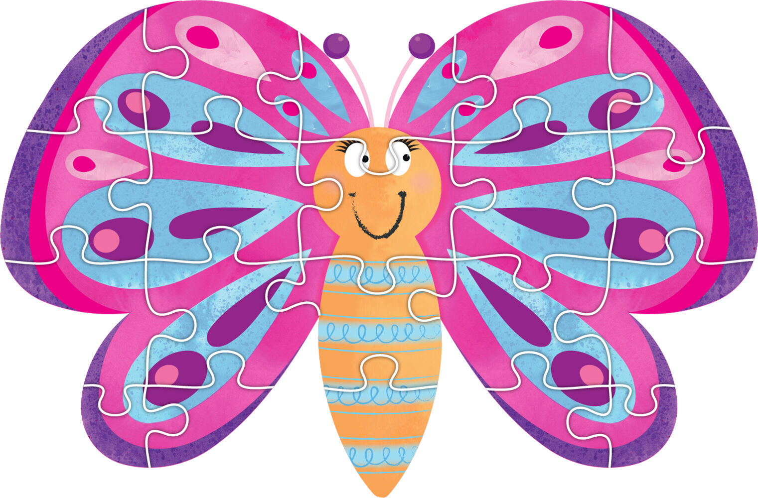 Butterfly Magic: Butterfly Shaped Puzzle