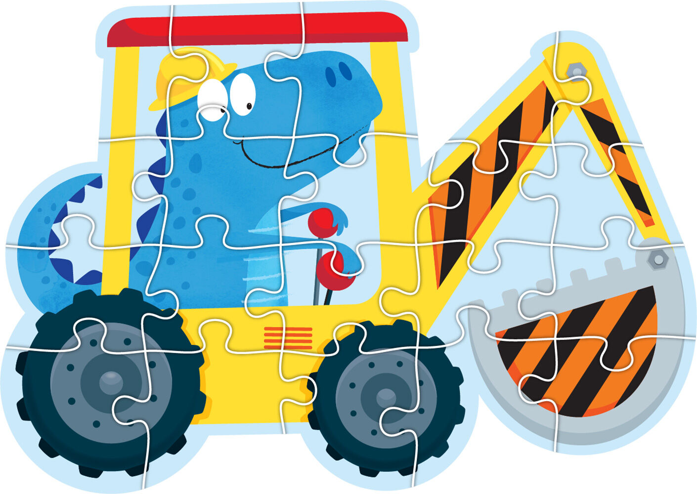 Dino Digger: Digger Shaped Puzzle