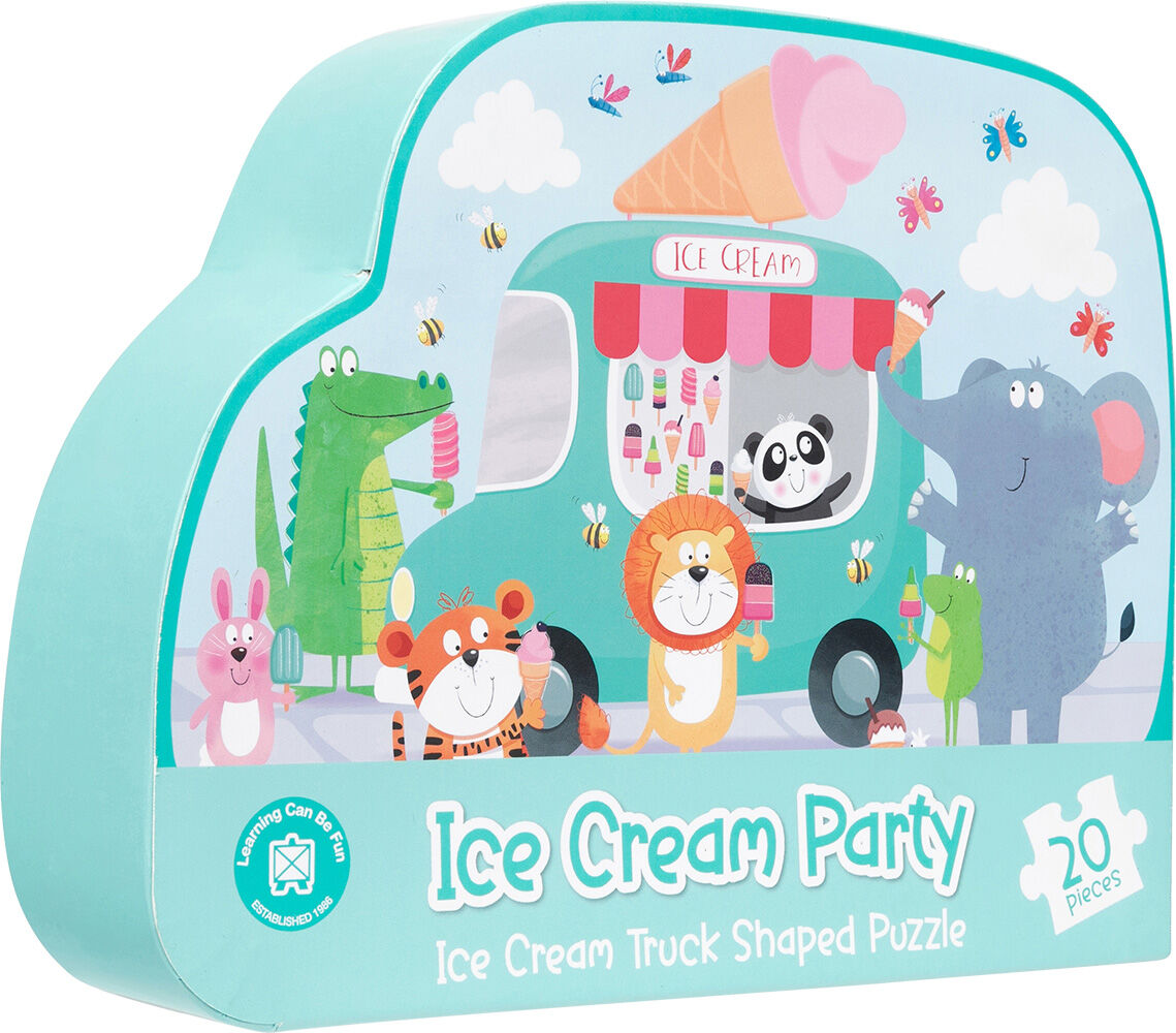 Ice Cream Party Truck Shaped Puzzle