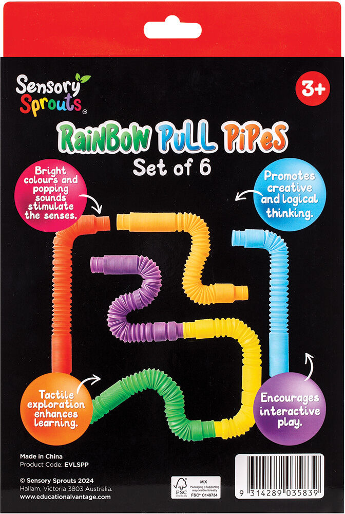Rainbow Pull Pipes