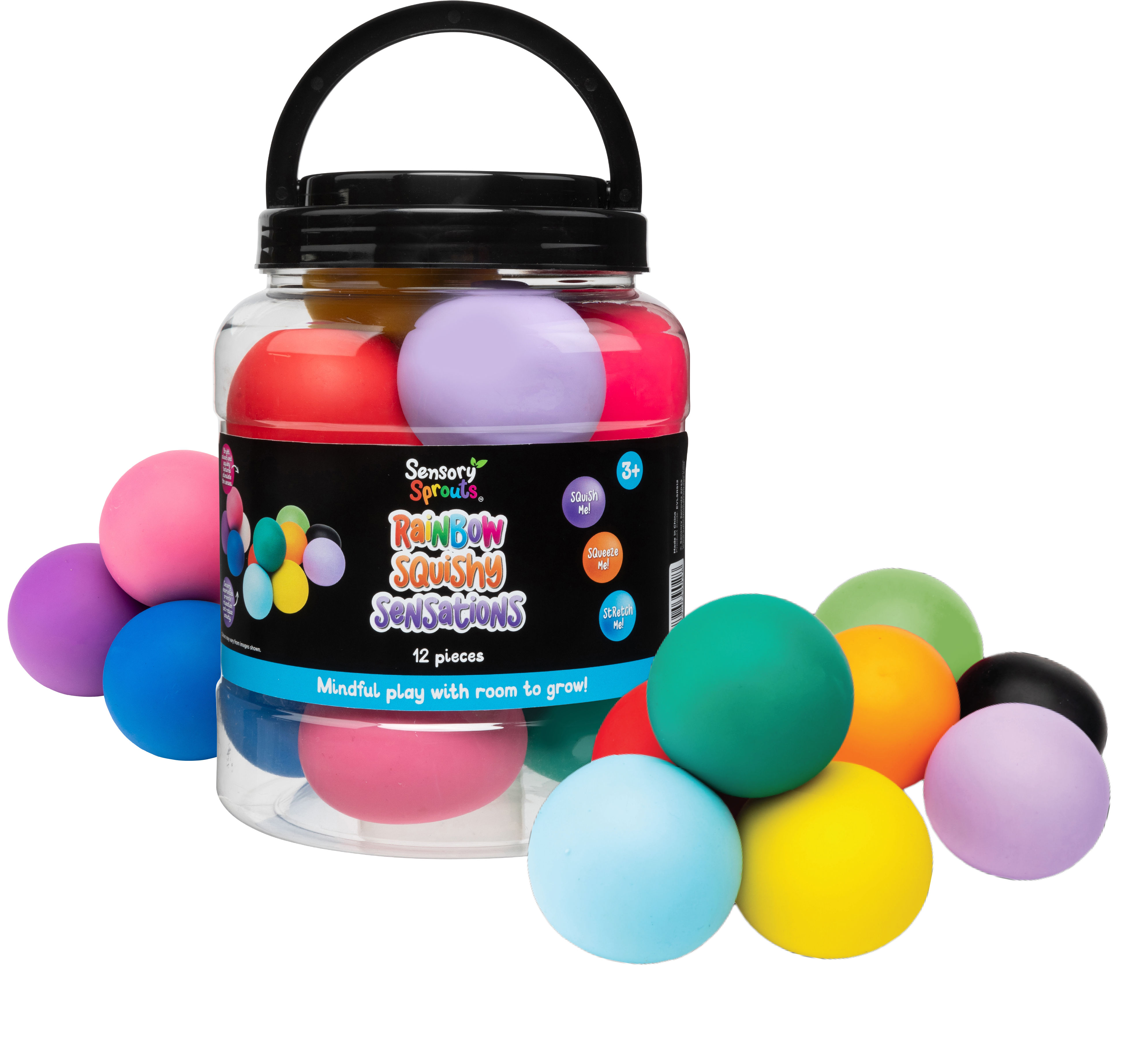 Rainbow Squishy Sensations Jar