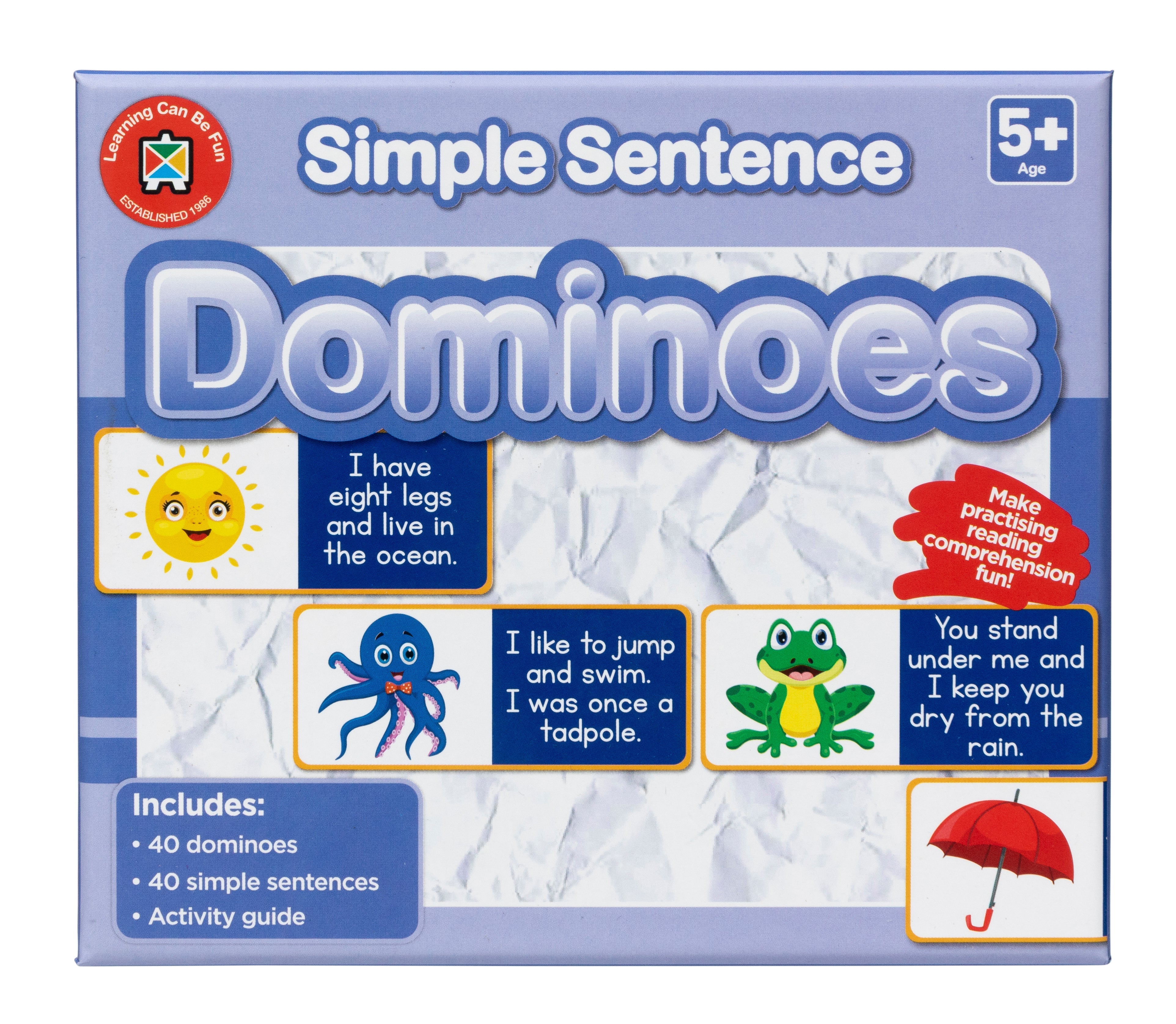 Simple Sentence Dominoes