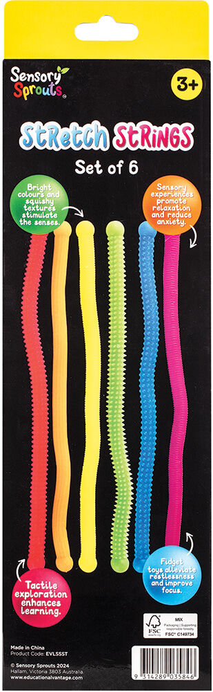 Stretch Strings - Pack of 6