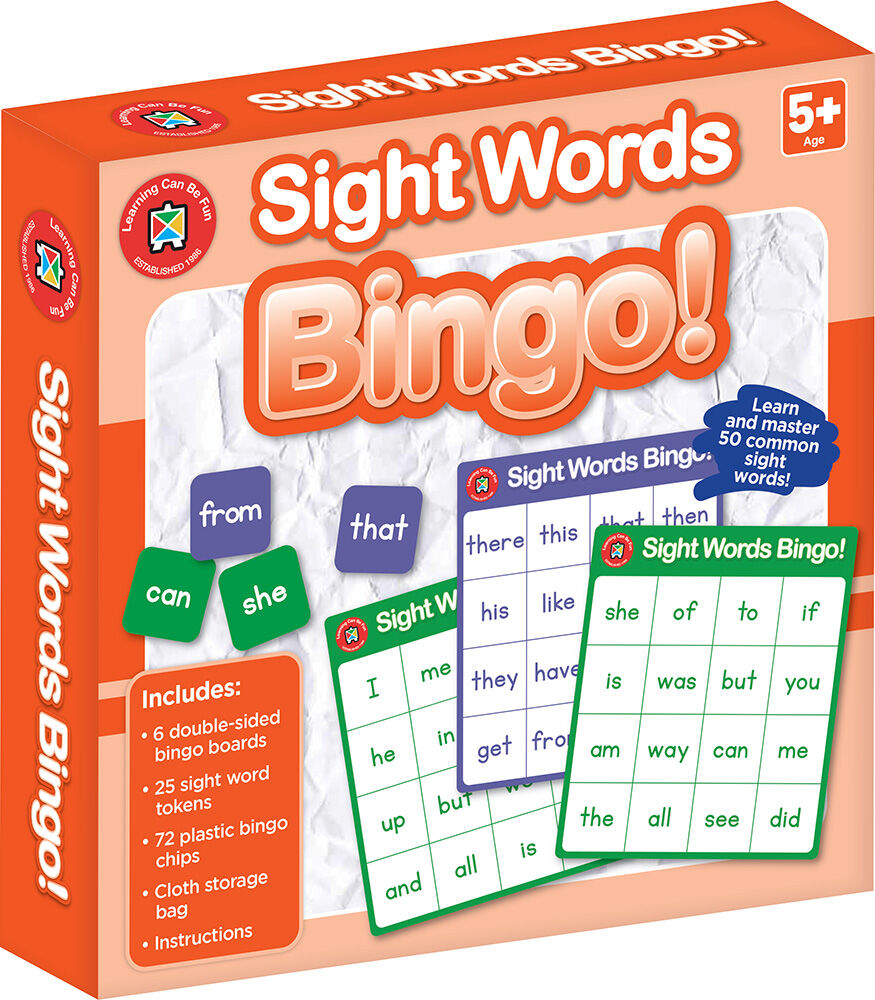 Sight Words Bingo