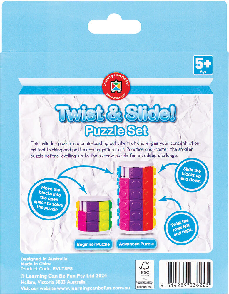 Twist & Slide Puzzle Set