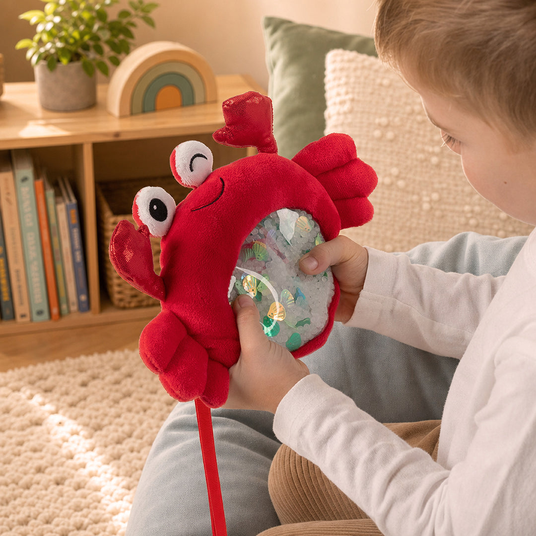 Sensory Seekers Plush - Charlie Crab - view 2