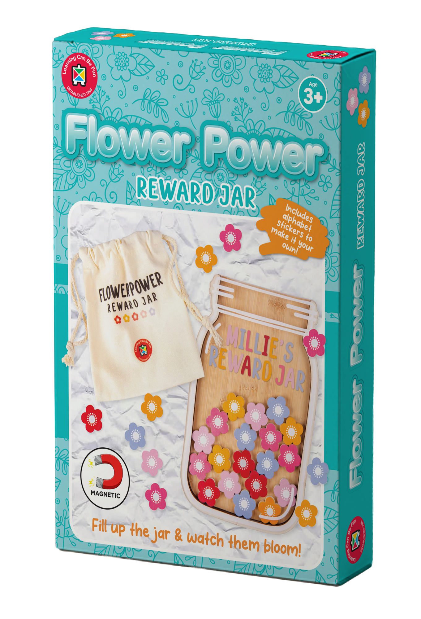 Flower Power Reward Jar
