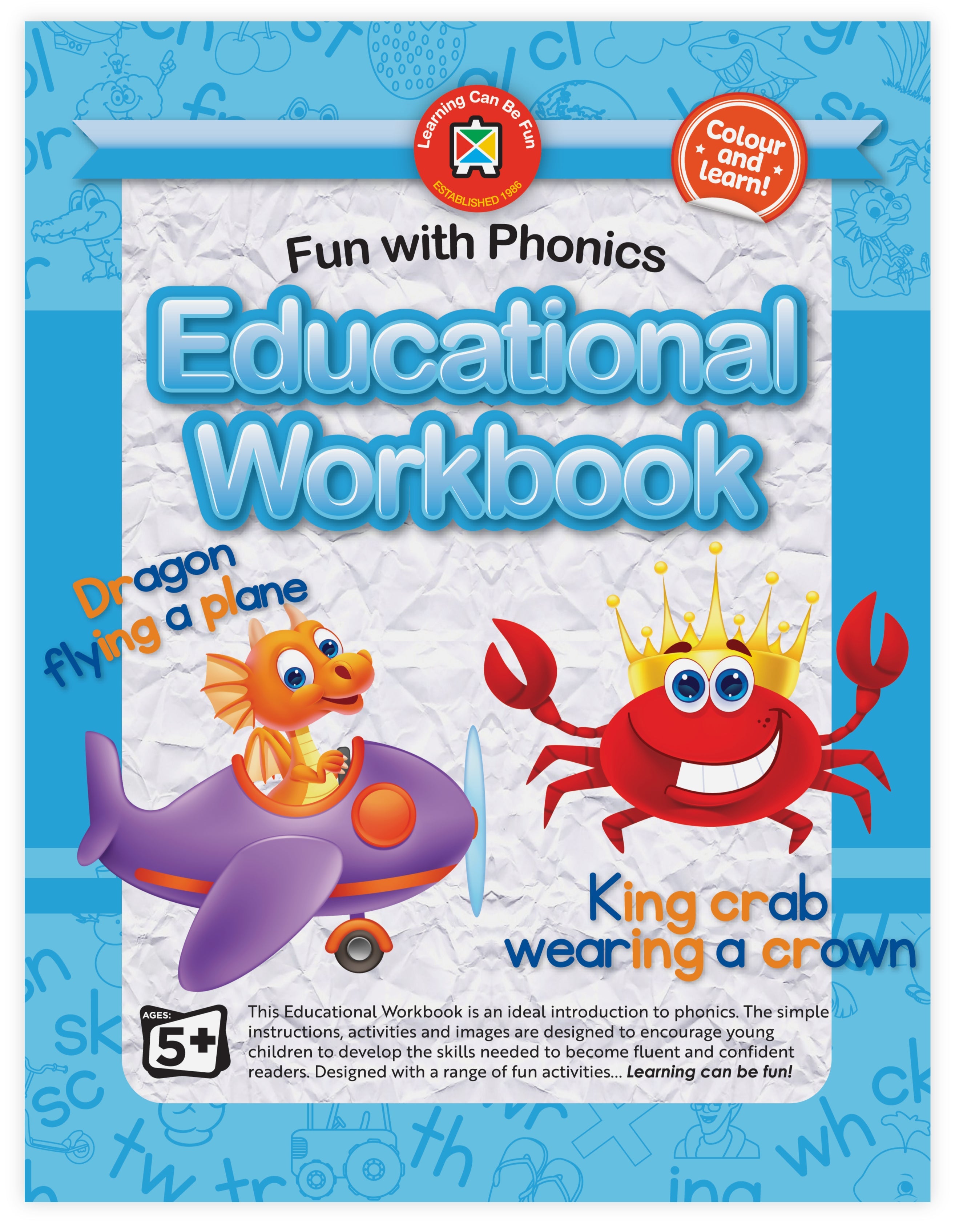 Educational Workbook - Fun with Phonics