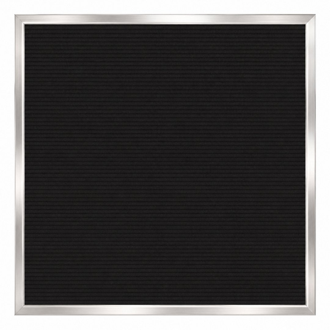 Visionchart Executive Groove Felt Letter Board 1200 x 1200mm (Special Order)