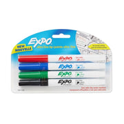 Expo Whiteboard Marker Fine Assorted - Pack of 4 (Box of 6)